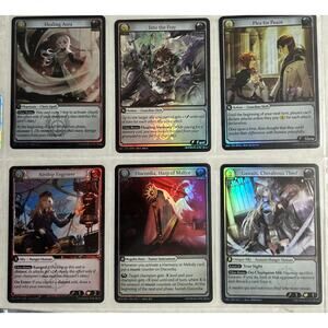 Lot of 6 Holofoil ALC, DOA Altered, FTC Grand Archive TCG